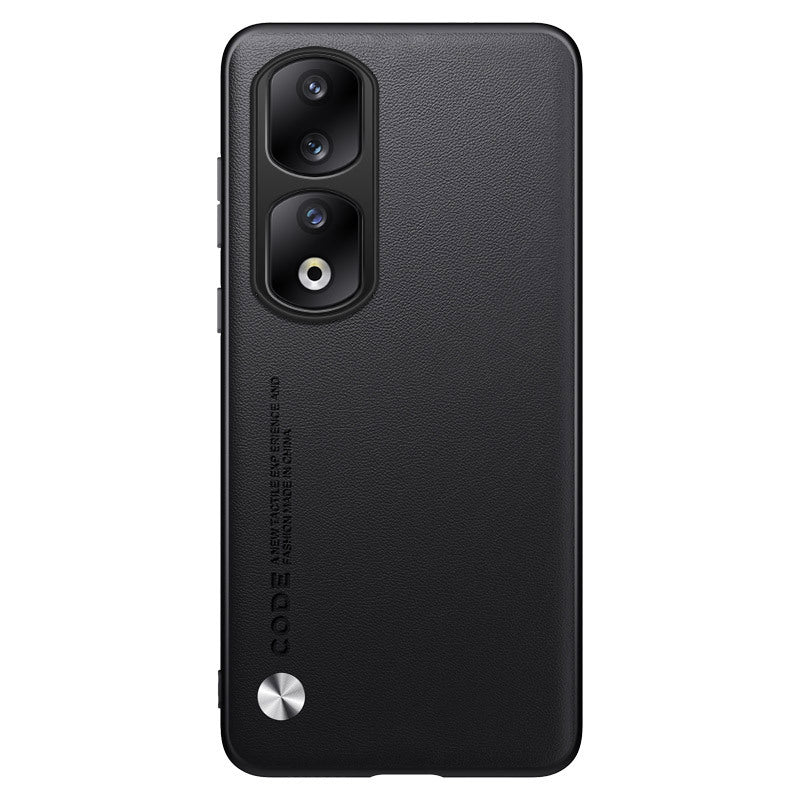 Honor 400 Pro Pure Leather Case Blue Premium Protection