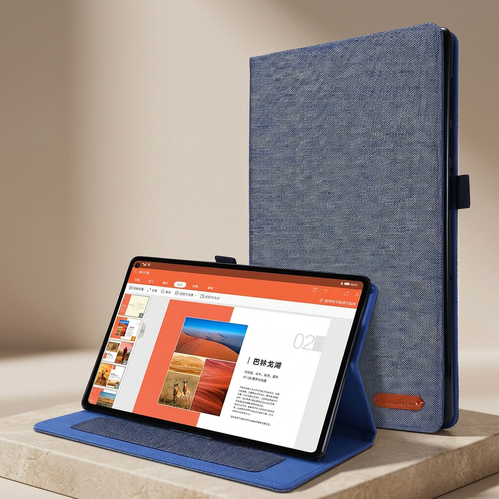 Lenovo M10 Plus Denim Sleeve Case